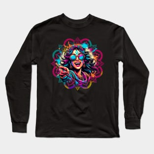 Happy Holi Tshirt Long Sleeve T-Shirt